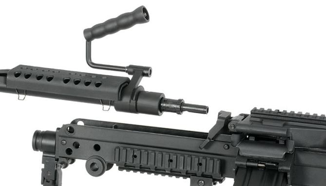 DBoys M249 Para Sportsline LMG 0,5 Joule AEG Black